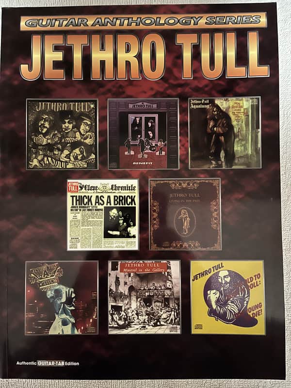 Jethro Tull - Guitar Anthology - Guitar Tab / Tablature Book image 1