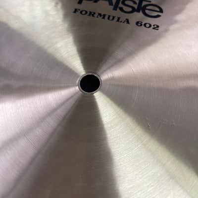 Paiste Formula 602 Classic 20" Thin Flat Ride 1990g image 2