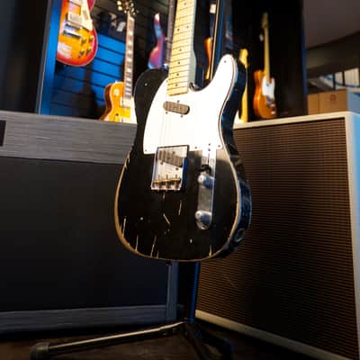 Fender Todd Krause Masterbuilt 'Double Vision' Esquire Black Relic Black Relic image 2