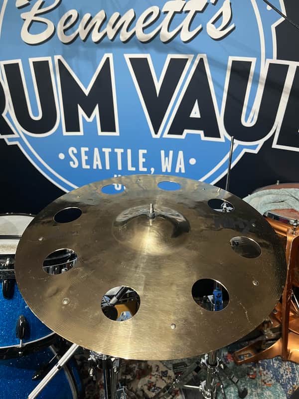Sabian 18" Evolution HHX O-Zone Dave Weckl with 8-Rivets 1150g New in Bag image 1