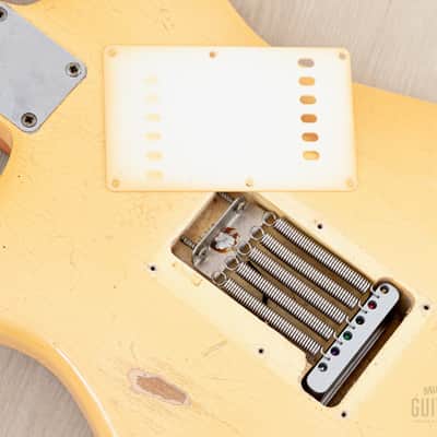 1965 Fender Stratocaster Vintage Guitar Olympic White w/ Case image 17