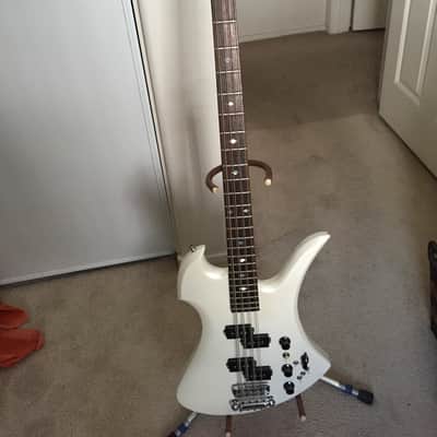 B.C. Rich Mockingbird 1981 Glitter Rock White image 1