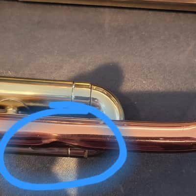 Conn Director Shooting Star Trumpet with case and Mouthpiece image 23