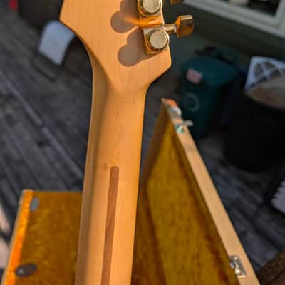 Fender 50th Anniversary American Deluxe Stratocaster 2004 - Sunburst image 6