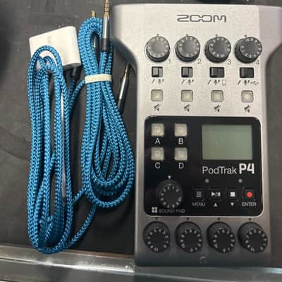 Zoom PodTrak P4 Multitrack Recorder 2020 - Present - Gray image 2