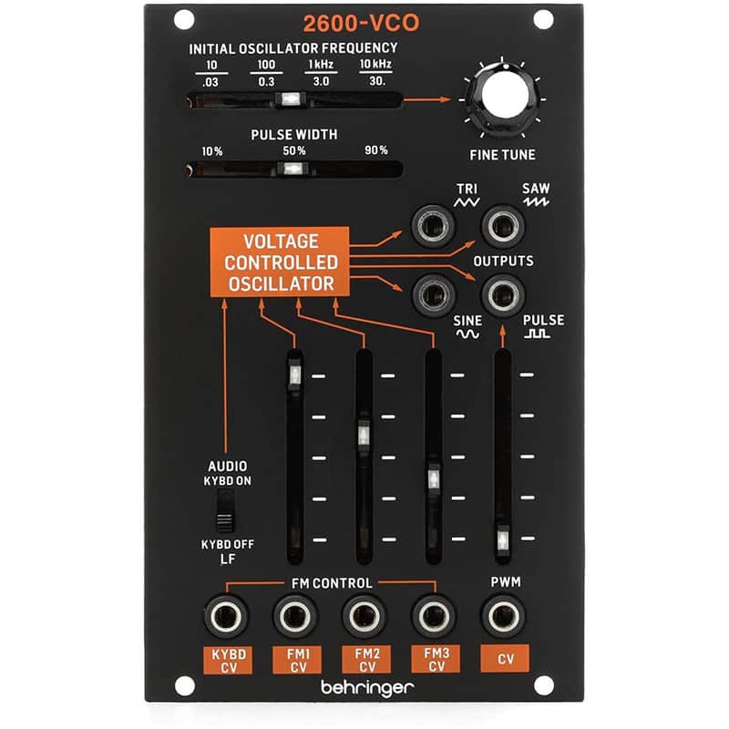 Behringer 2600-VCO Legendary Analog VCO Module for Eurorack image 1