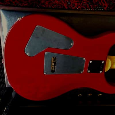 PRS CE 24 Alder Maple Top 1990 - Scarlet Red imagen 12