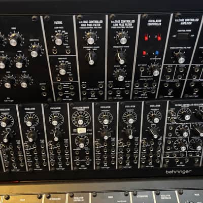 Behringer System 55 Complete Eurorack Modular Synthesizer 2021 - Present - Black image 3