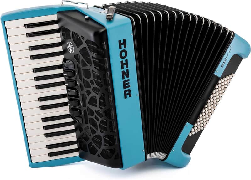 HOHNER BRAVO MYCOLOR III 72 SKY (RAL D2-240 60 25) image 1