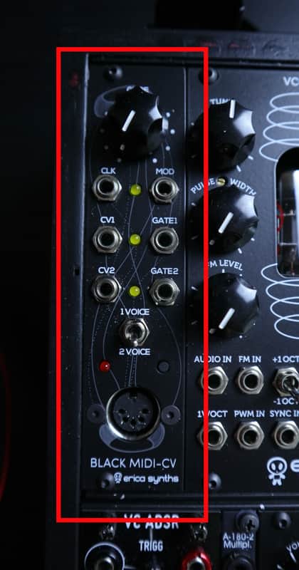 Erica Synths MIDI to Clock 2014 - 2020 - Black image 1