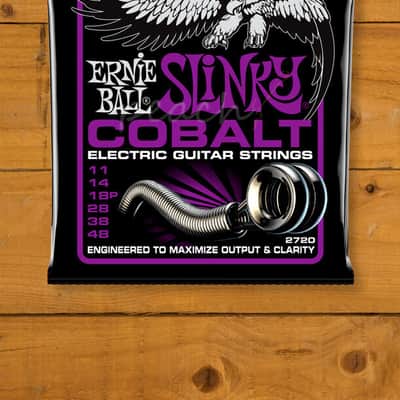 Ernie Ball Cobalt Power Slinky Electric Guitar Strings - 11-48 image 1