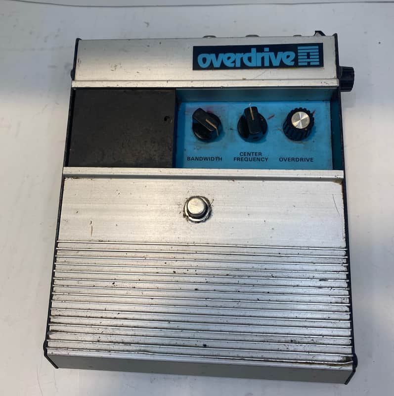 4-5 total produced Systech Overdrive A w factory Master Volume Mod by Rich/Scott the Wizard 70’s - Silver image 1