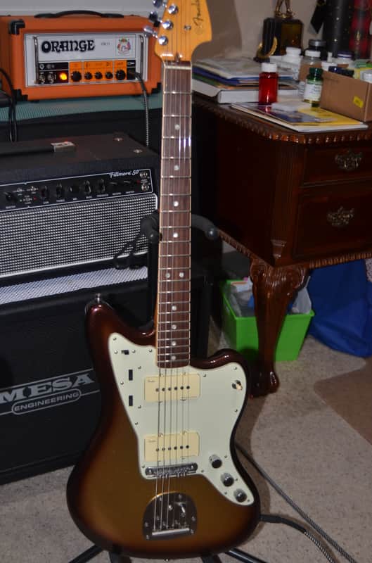 Fender American Ultra Jazzmaster with Rosewood Fretboard 2019 - Present - Mocha Burst