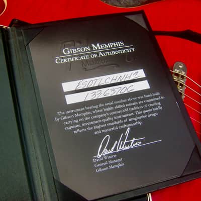 ♚ GEM !♚ 2013 Gibson ES-335 Dot Figured LEFT HANDED ♚ CHERRY 'AAA' FLAME ♚ 60's Neck *Lefty image 16