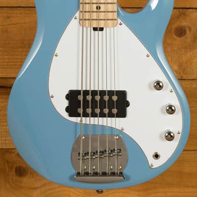 Sterling RAY5 SUB Series StingRay 5 Bass - Chopper Blue image 3