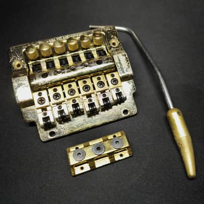 1980s Kahler 'Made in USA' 2320 2300 Vintage Bridge Tremolo Vibrato ~GOLD~ image 1