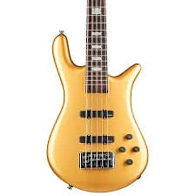 Spector Euro 5 Classic Bass Guitar - Metallic Gold image 8