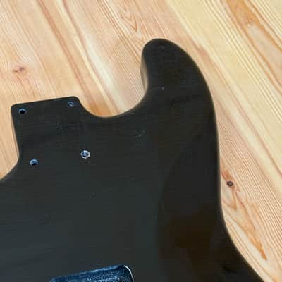 1814g Kohlin Guitars S-Type Roasted Pine replacement body Aged Nitro Relic Vintage Black Made in Sweden image 9