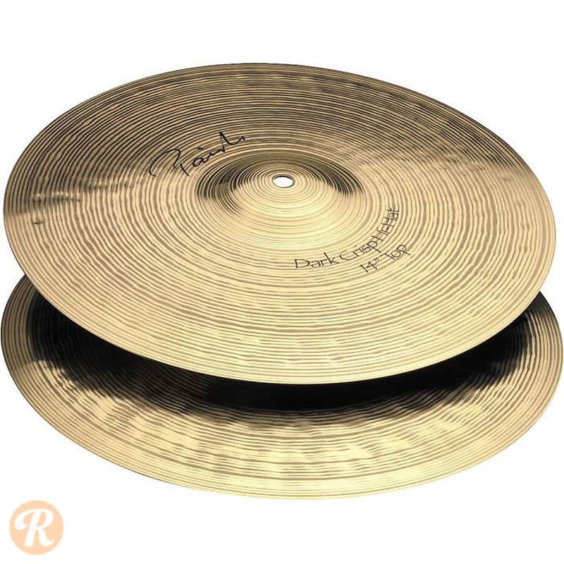 Paiste 14" Signature Dark Energy Mark I Hi-Hat Cymbals (Pair) image 1