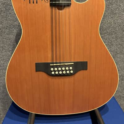 Pre-owned Godin A12 Custom 12 String Acoustic /Electric Guitar w/ Godin Gigbag image 11