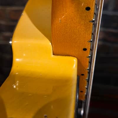 Fender 1996 Custom Shop Time Machine Telecaster Aged Butterscotch Blonde w/ OHSC - Made by John Cruz!! Cunetto Relic! image 10