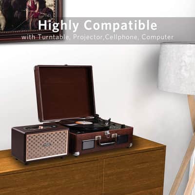 Vintage Bluetooth Speaker, Bass Enhanced Technology, Retro Look Portable Speaker image 7