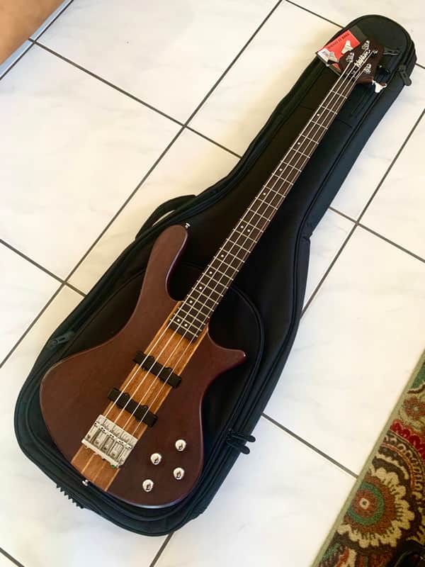 Washburn Taurus T-24 Bass - 2013 - Multi Wood - Mahogany - Set Neck image 1