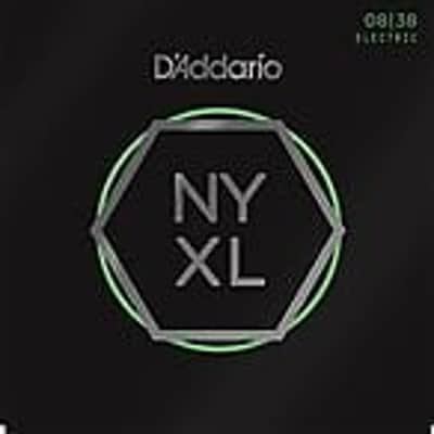 D'Addario Guitar Strings  NYXL 0838  Electric   Light Gauge 08-38