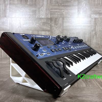 30º Angle Stand for Novation MiniNOVA / UltraNOVA Synths - Color WHITE - by KZcraftworks - US Seller