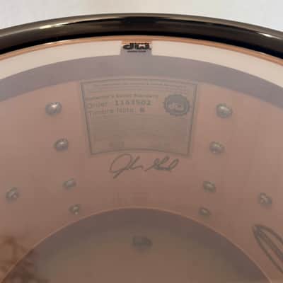 DW Collector‘s Exotic Quilted Sapeli SSC Standard Drum Kit 2021 image 18