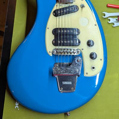 1970 Yamaha flying banana SG-3C- Ako Night Blue image 2