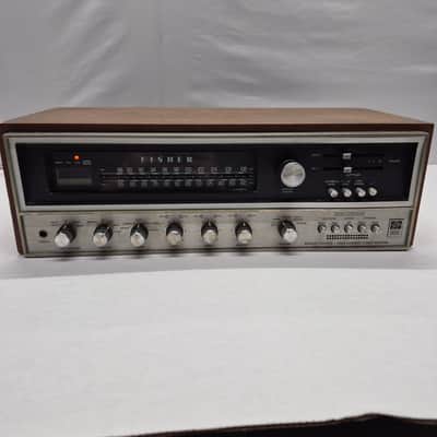 Fisher 801 Quadraphonic receiver 1972 - Oiled Walnut Veneer image 4