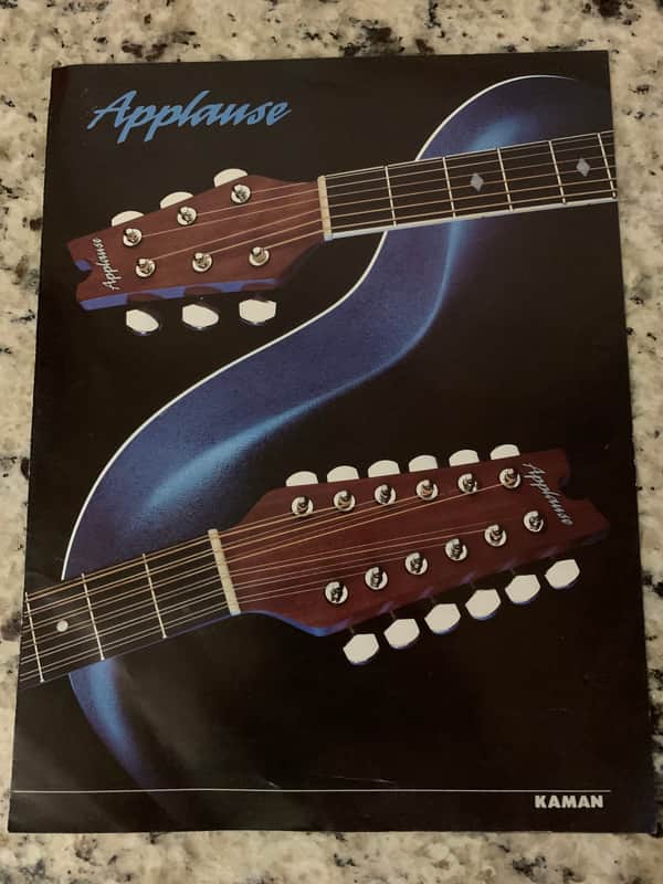 Applause Acoustic Guitar & Bass Brochure 80’s-90’s image 1