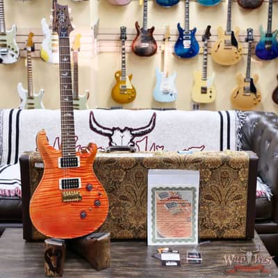 PRS Wild West Guitars 25th Anniversary Limited Run Wood Library Artist Package Custom 24 Piezo Salmon (Private Stock Color) 8.40 LBS (US Only / No International Shipping) image 6