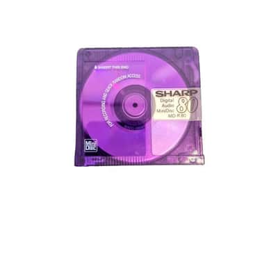 Sharp MD-R80 - Purple Single – Minidisc Recorder - Excellent image 1