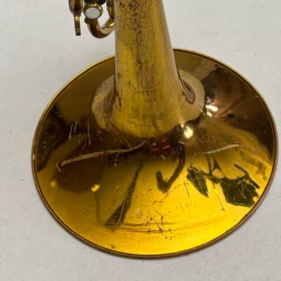 King 1120 Mellophone in F w/ Original Case & Accessories image 15
