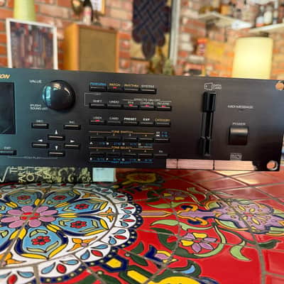 Roland JV-2080 64-Voice Synthesizer Module 1997 - 2000 - Black image 3