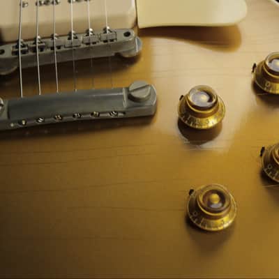 Immagine Gibson Custom Murphy Lab 1956 Les Paul Goldtop Reissue Ultra Light Aged (#462) - 4
