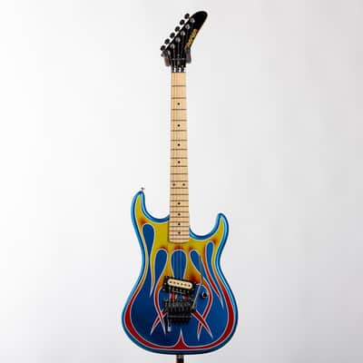 Kramer Baretta "Hot Rod" (EVH® D-Tuna; Incl. Premium Soft Case), Custom Graphics Hot Rod | Demo image 2