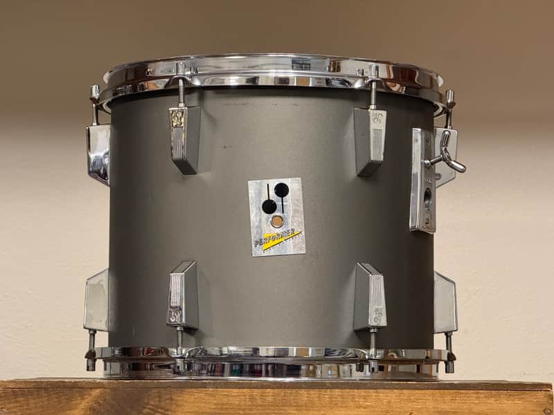 1980's Sonor Performer 13" Hi-tech Grey 11x13 Rack Tom image 1