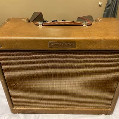 Fender Deluxe Amplifier 1958 - Brown Tolex image 1