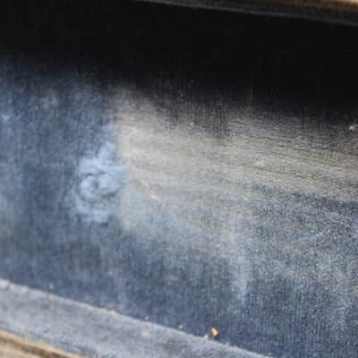 1950's Gretsch Archtop Case Black/Blue image 6