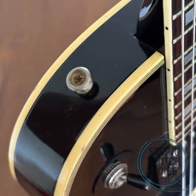 Greco Les Paul Custom Guitar, Black, Made in Japan, 1976, EG480B image 21