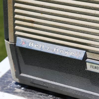 Austen Hooks Projector Amp, Rare- Vintage Filmosound 6V6 Tube Amplifier & Anvil Case, Blake Mills! image 9