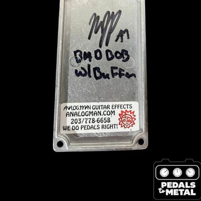Analog man Bad Bob with buffer plain red letters with box/swag  - Metal - X15804 image 9