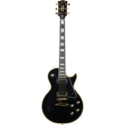 Gibson 1968 Les Paul Custom Reissue Electric Guitar - Ebony image 4
