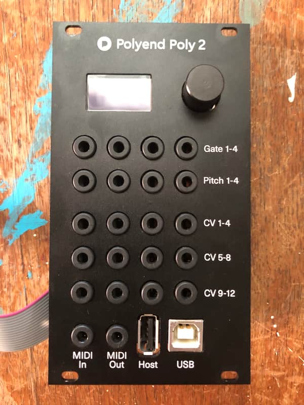 Polyend Poly 2 MIDI to CV Converter 2019 - 2021 - Black image 1