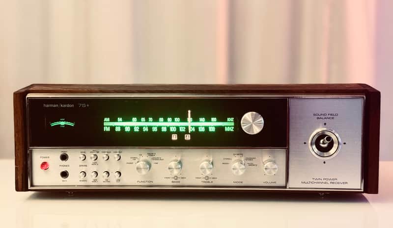 🚀🚀🚀 * RARE * Vintage Harman Kardon 75+ AM/FM Multichannel | Reverb