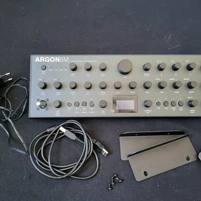Modal Electronics Argon8M 8 Voice Wavetable Synthesizer Module 2020 - Grey image 1