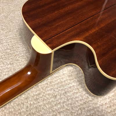 Takamine Jasmine ES-50c Acoustic/Electric Bass & Gigbag image 9